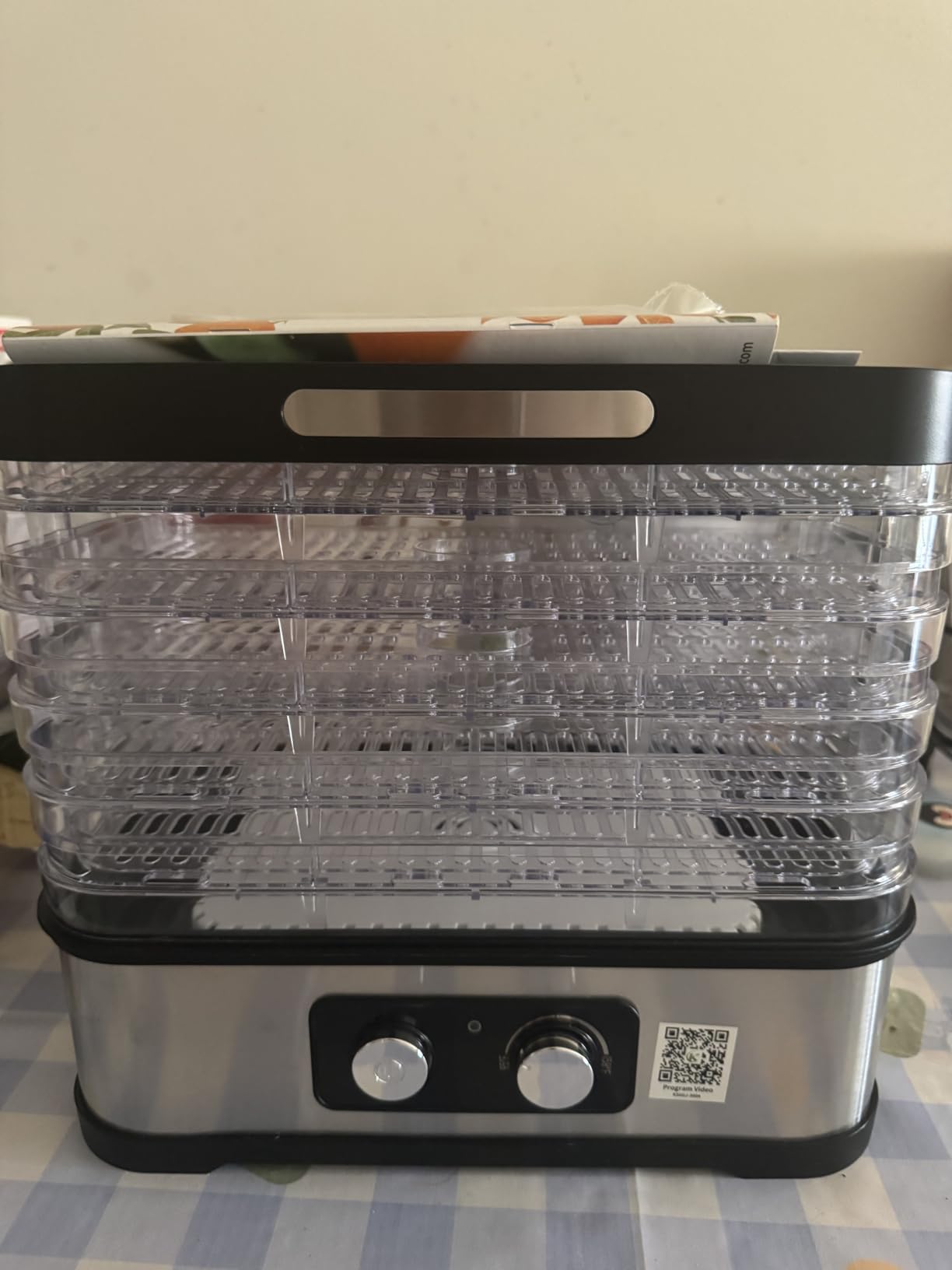 Small Food Dehydrator for Jerky, Fruit, Herbs & Pet Treats customer photo 2