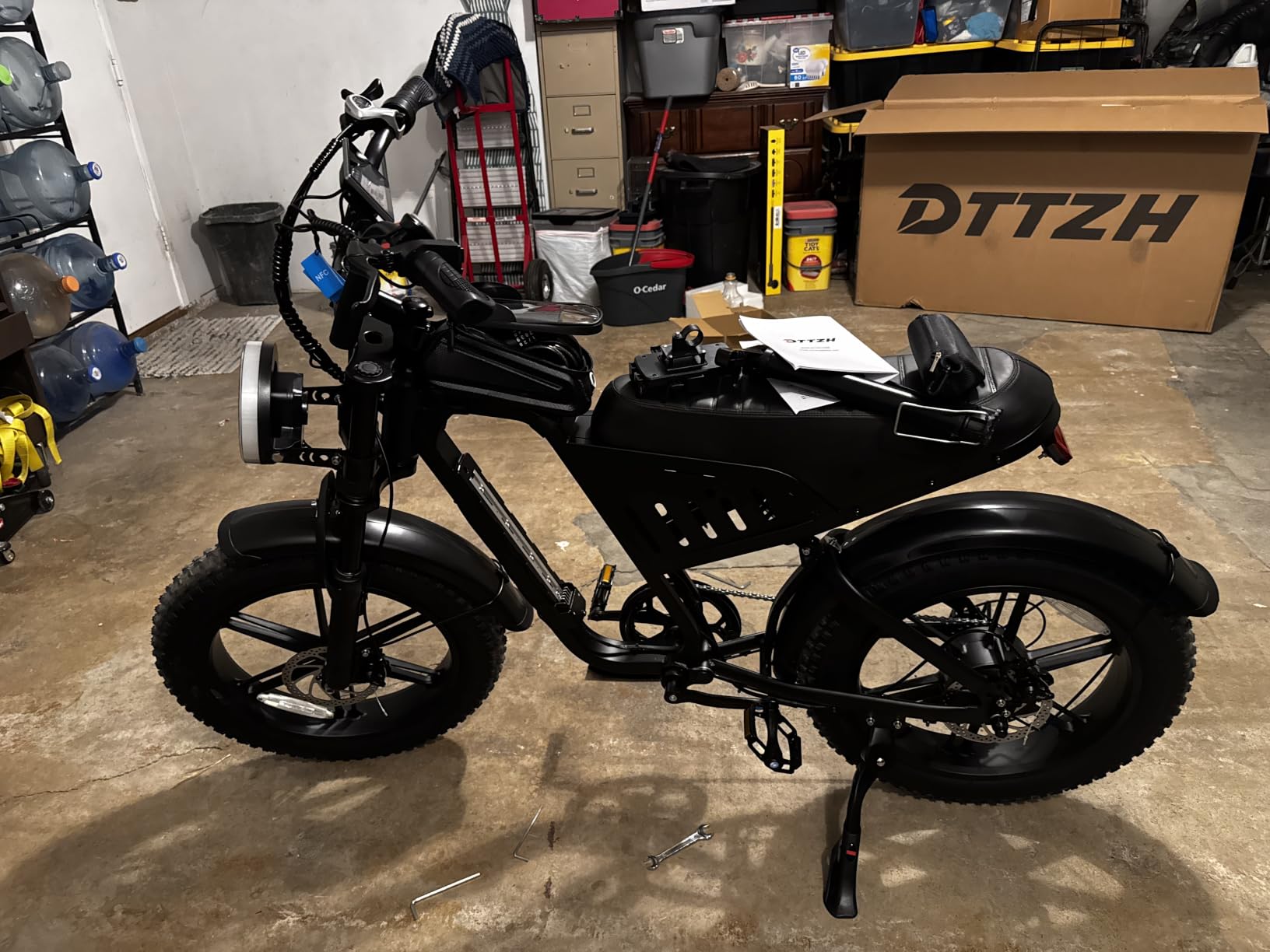 F6/F6S/F6PRO Electric Bike for Adult with NFC, 4000/2000/1500W Max 60V 30Ah customer photo 1