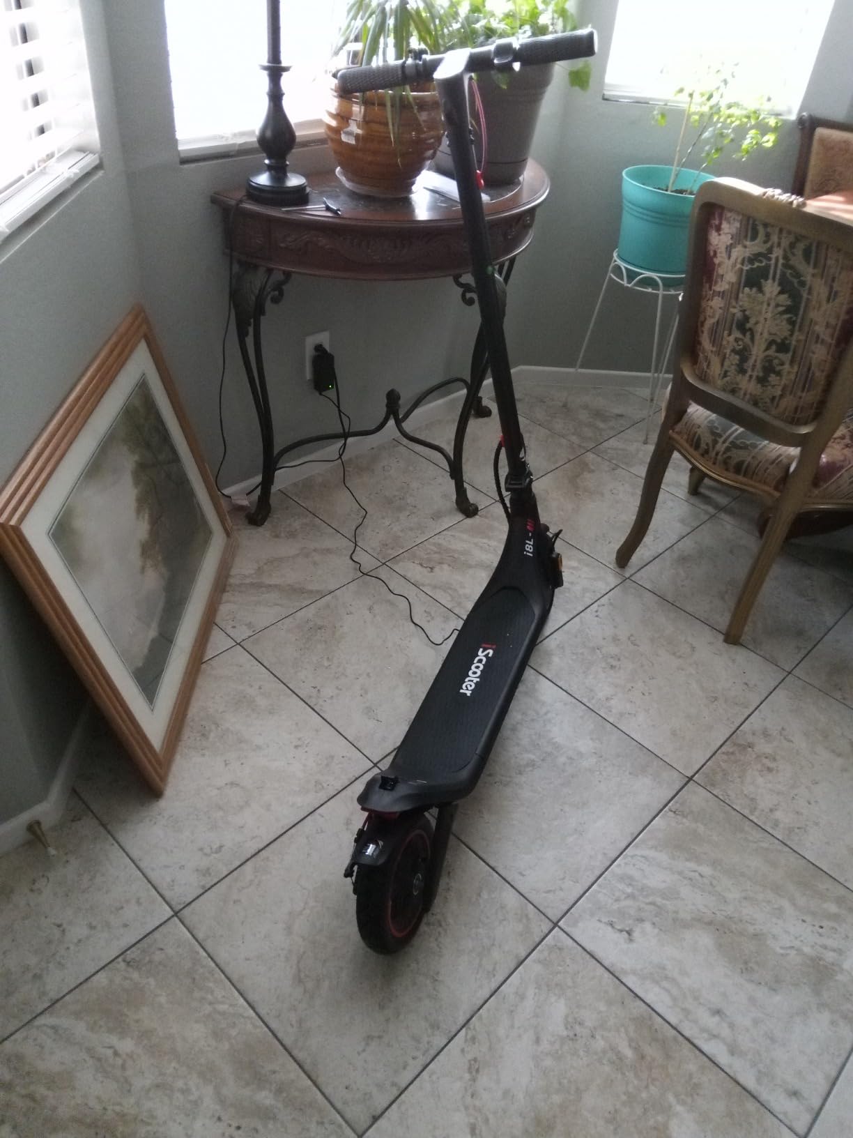 iScooter Electric Scooter for Adults,Off-Road Tires,Dual Suspension&Brakes customer photo 1