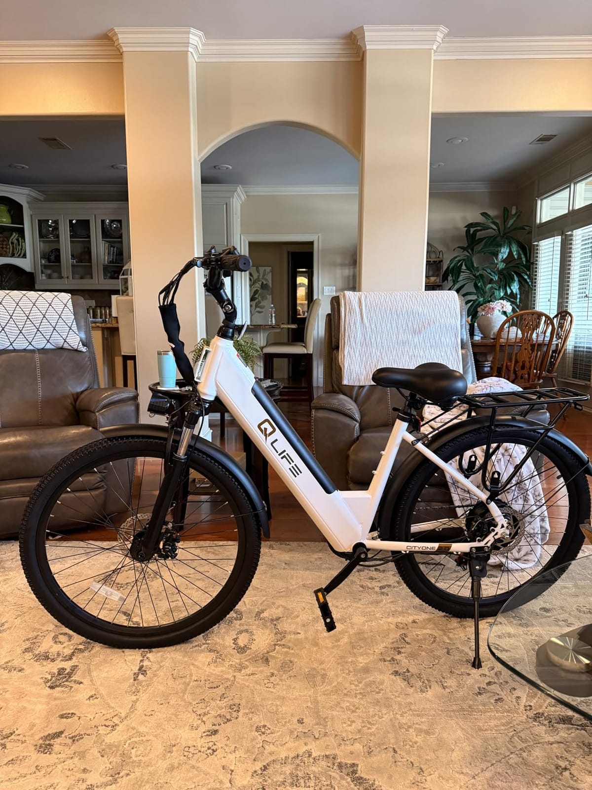 Qlife Cityone 2.0/Cityone Plus Electric Bike for Adults-1200W Peak Motor customer photo 1
