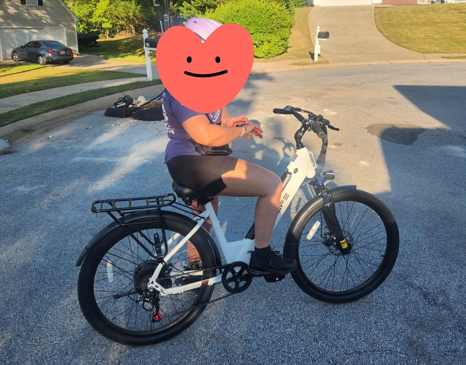 Qlife Cityone 2.0/Cityone Plus Electric Bike for Adults-1200W Peak Motor customer photo 2