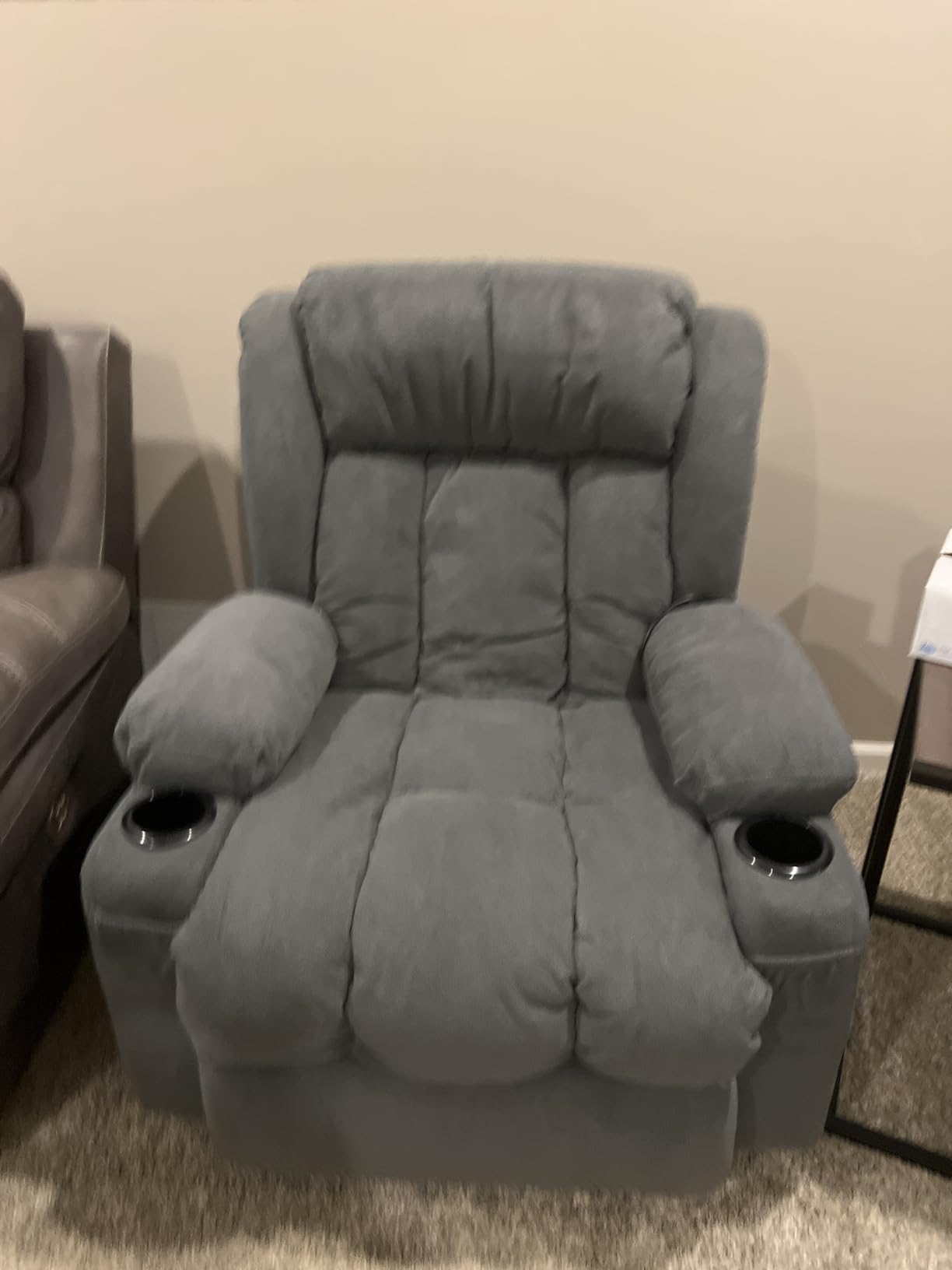 BOSMILLER Electric Power Lift Recliner Chair Sofa with Massage and Heat for Elderly,Lift Chair with Cup Holder & Side Pockets for Living Room customer photo 1