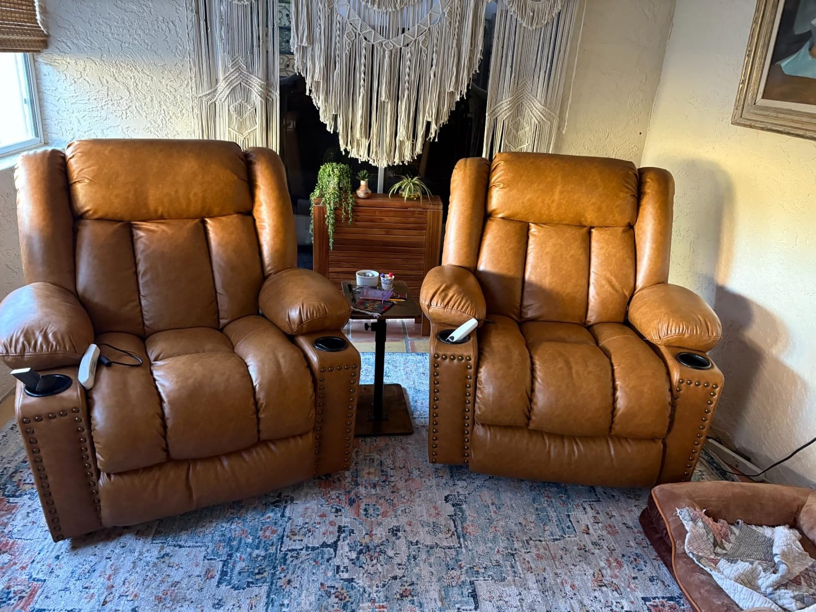 Triple Motor Large Power Lift Recliner Chair for Elderly with Heat and Massage, Lay Flat Lift Chairs for Seniors Infinite Position, Extended Footrest，USB&Type-C Ports, Cup Holder customer photo 2