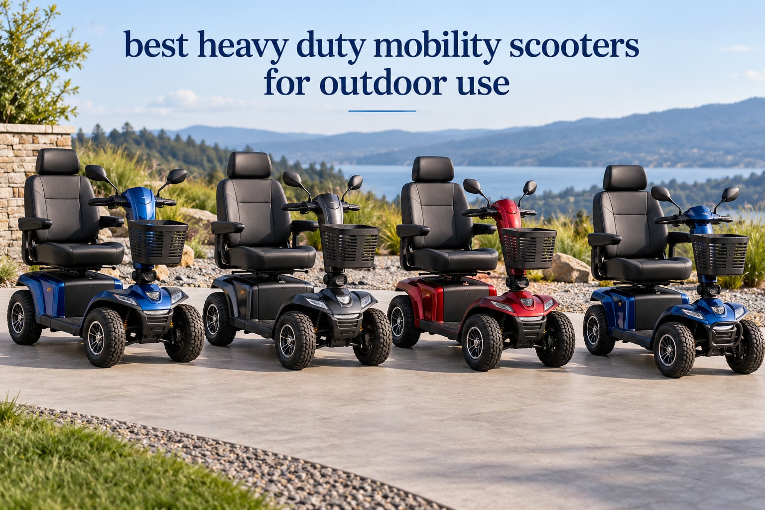 best heavy duty mobility scooters for outdoor use