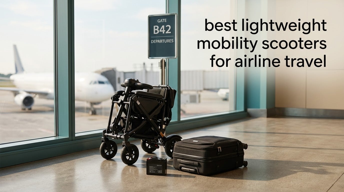 best lightweight mobility scooters for airline travel