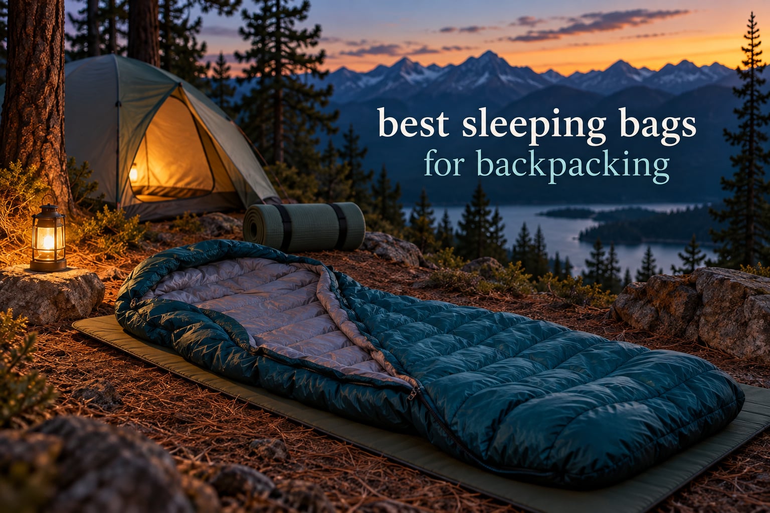 best sleeping bags for backpacking