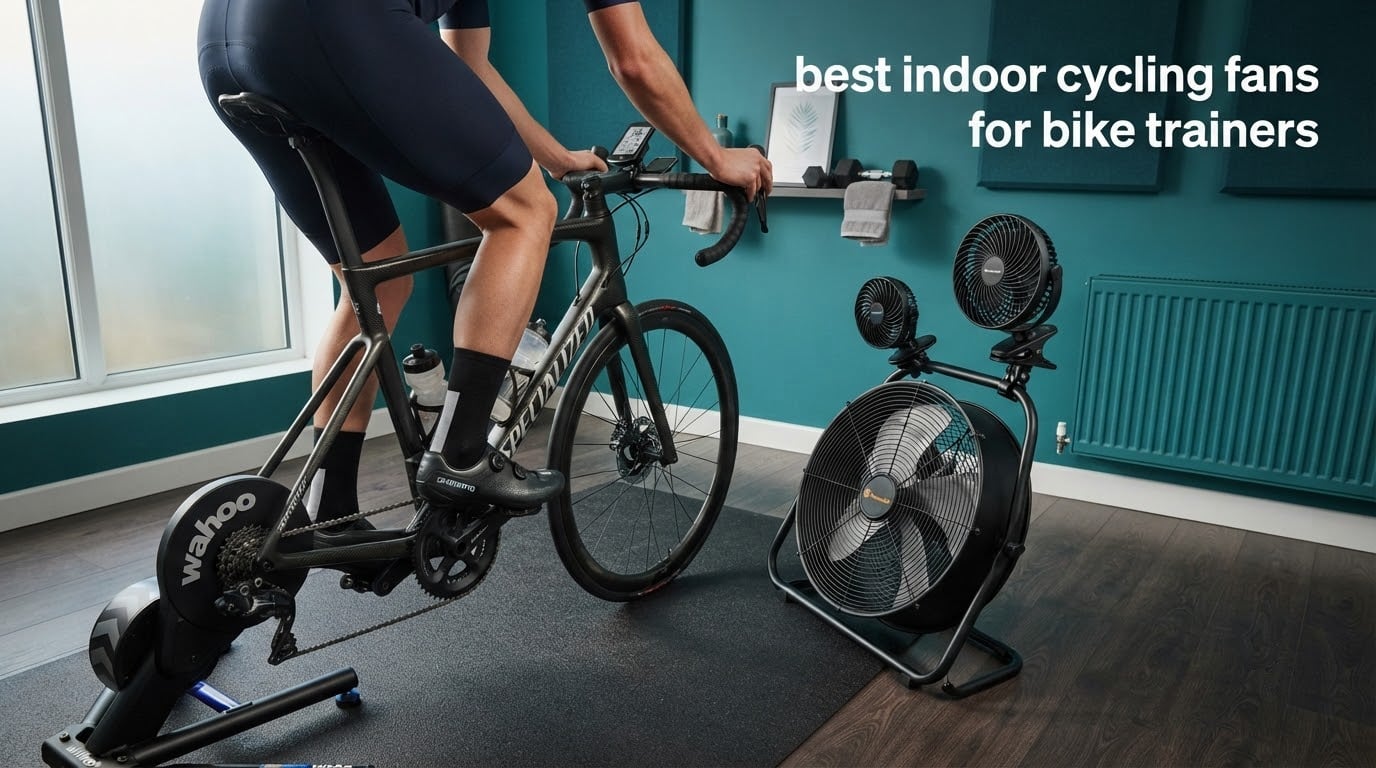 best indoor cycling fans for bike trainers