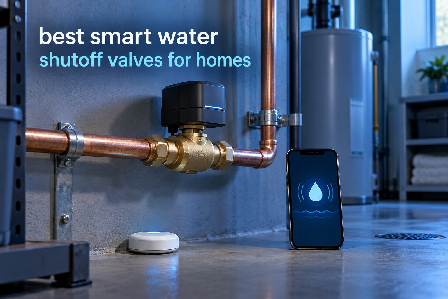 best smart water shutoff valves for homes