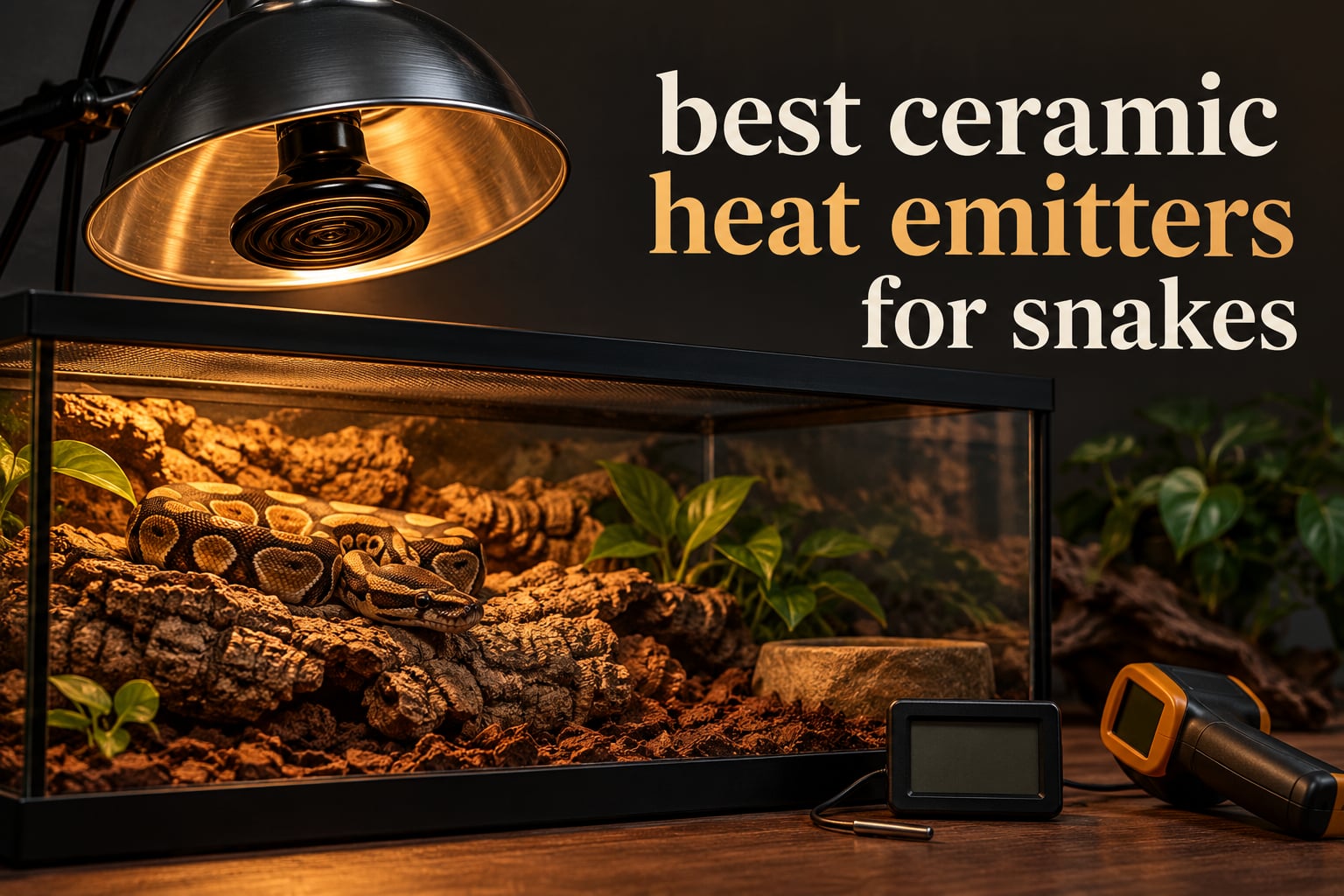 best ceramic heat emitters for snakes