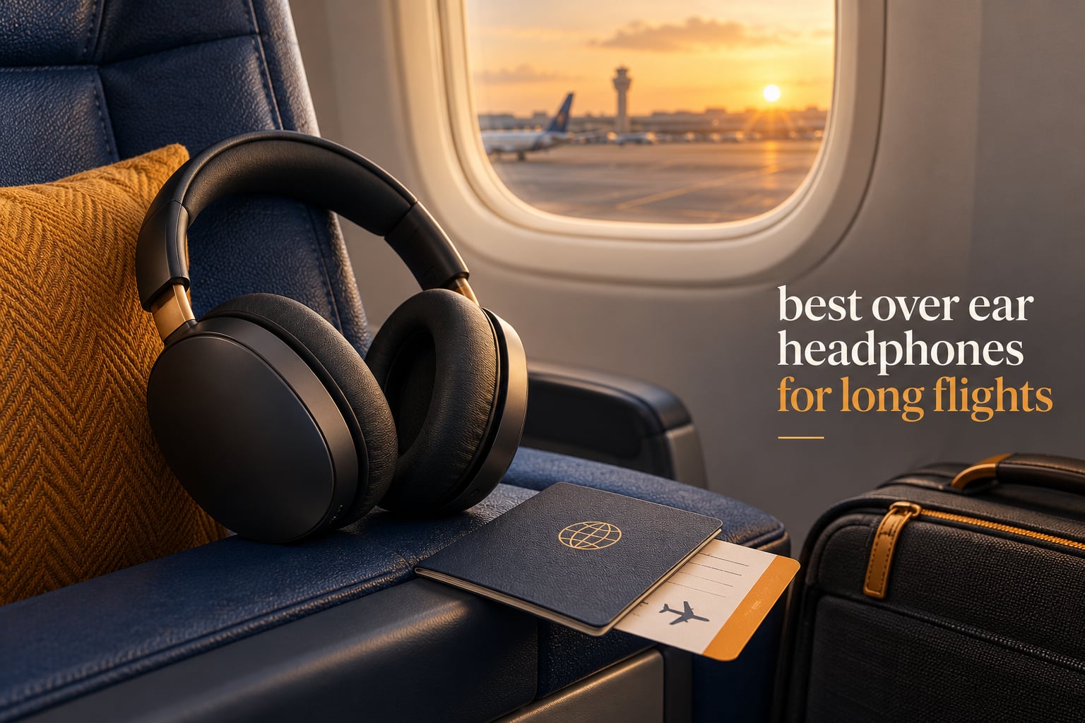 best over ear headphones for long flights