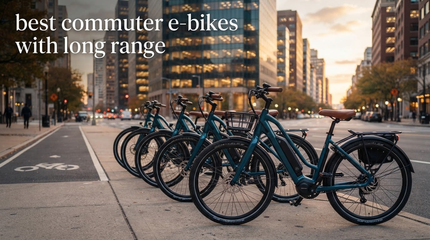 best commuter e-bikes with long range