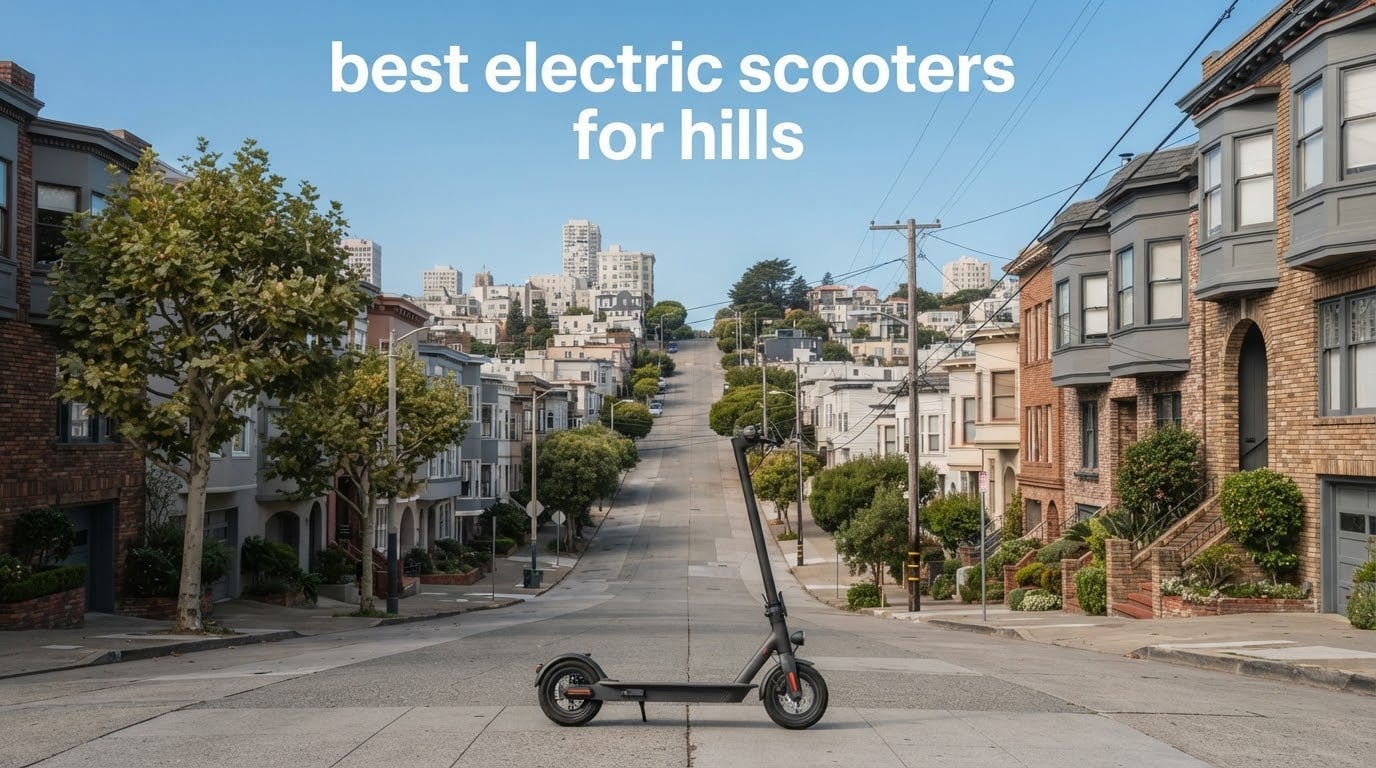 best electric scooters for hills