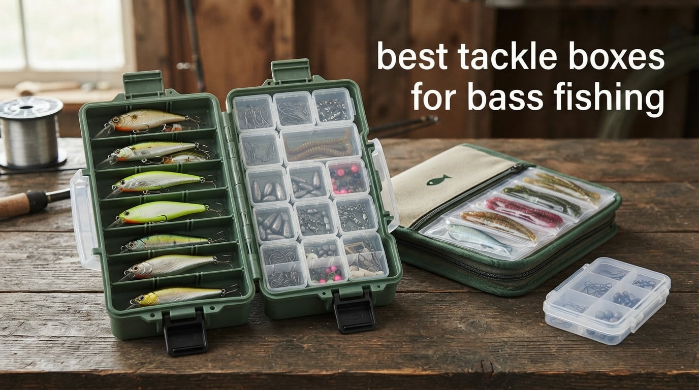 best tackle boxes for bass fishing
