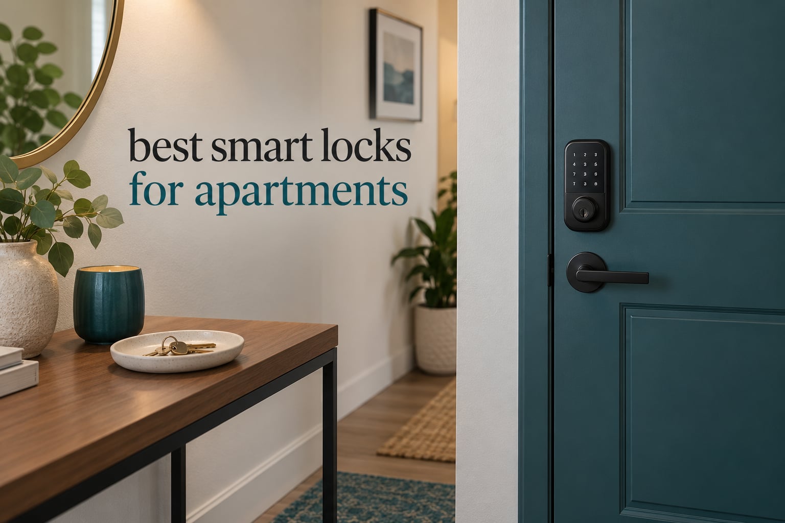 best smart locks for apartments