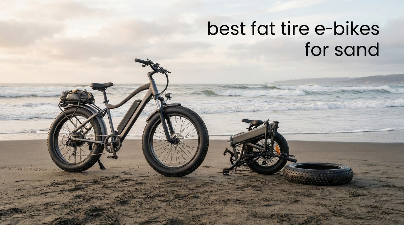 best fat tire e-bikes for sand