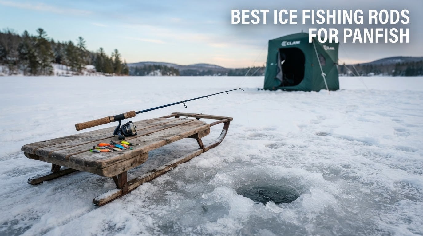 best ice fishing rods for panfish