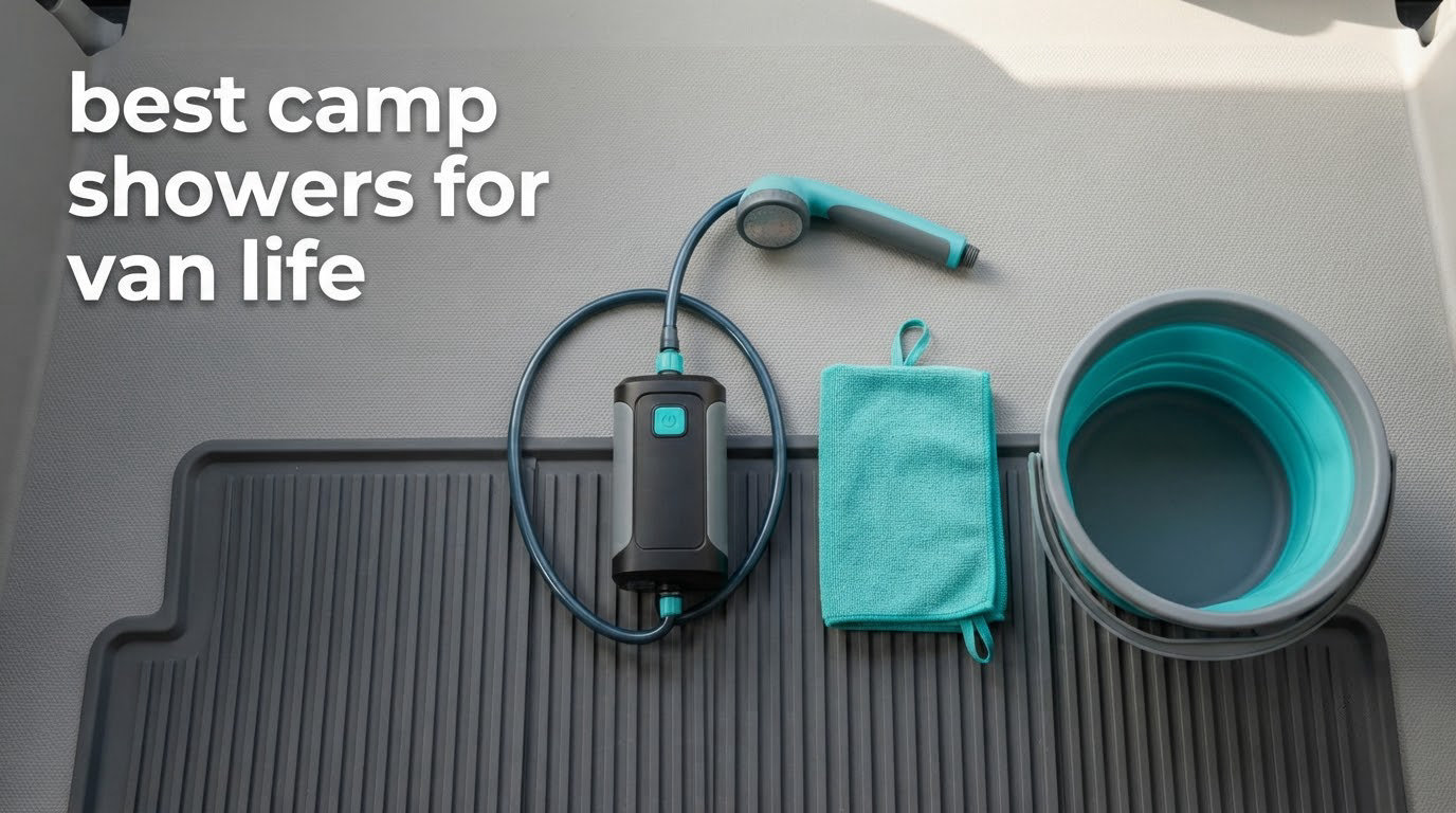 best camp showers for van life