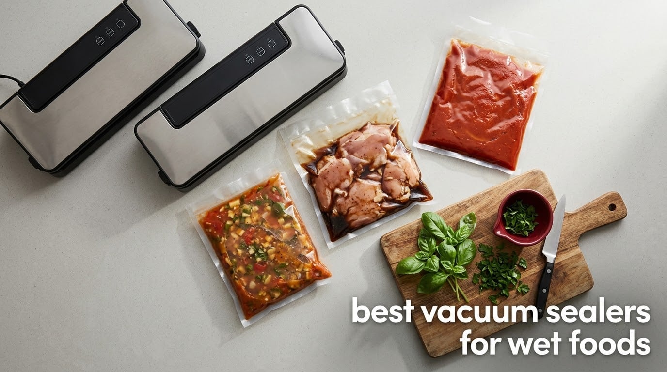 best vacuum sealers for wet foods