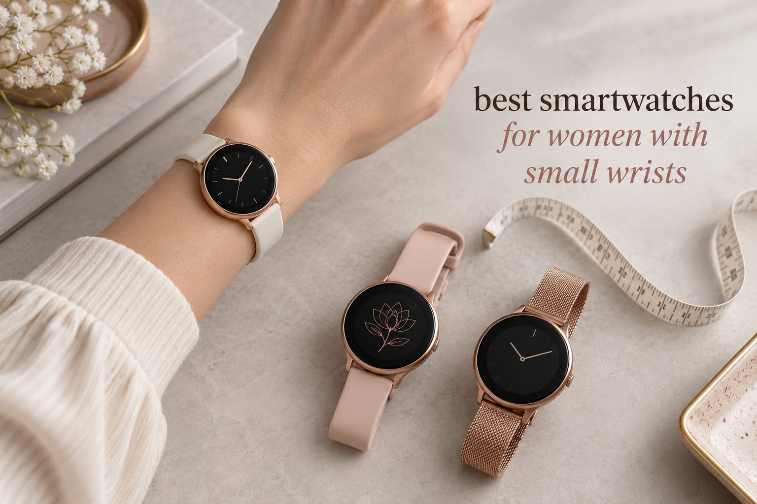 best smartwatches for women with small wrists