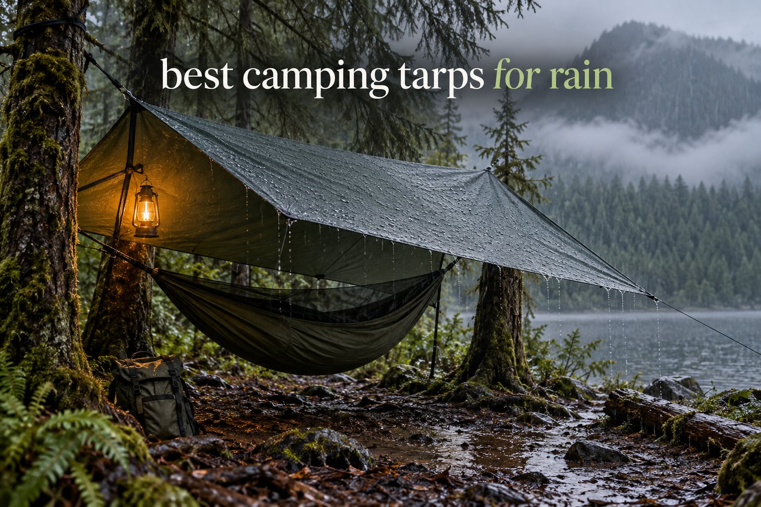 best camping tarps for rain
