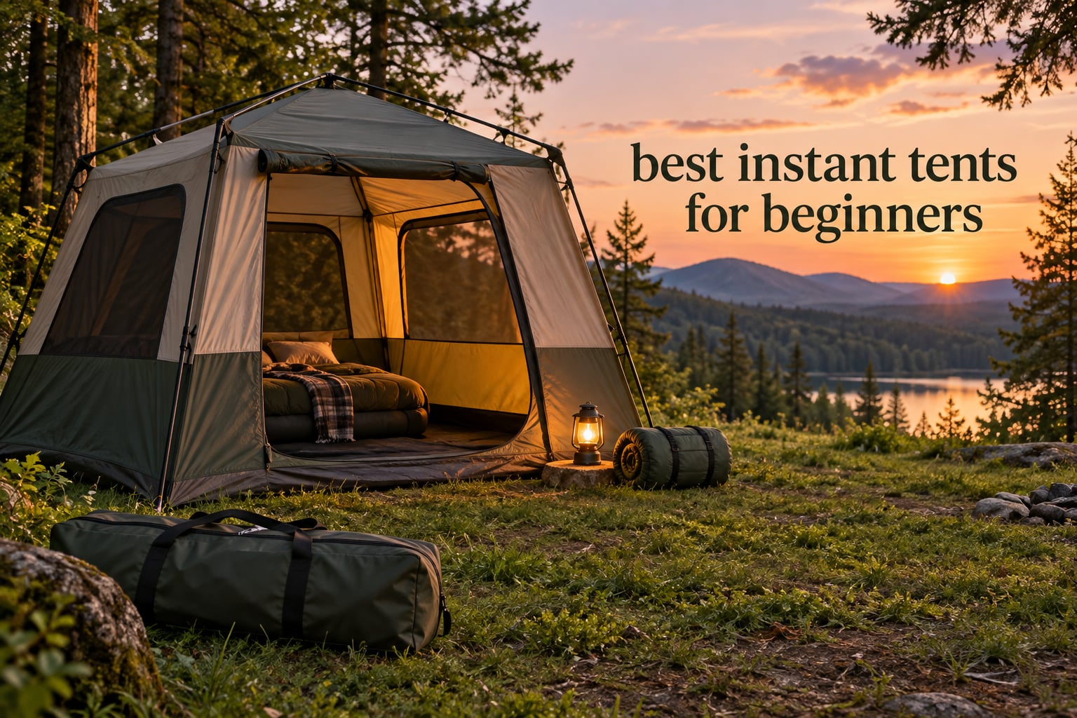 best instant tents for beginners