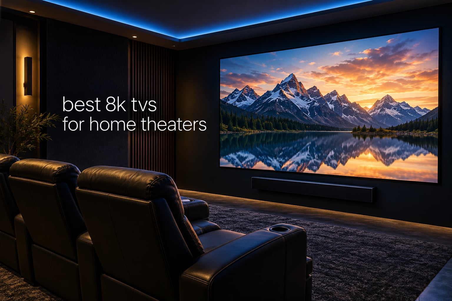 best 8k tvs for home theaters