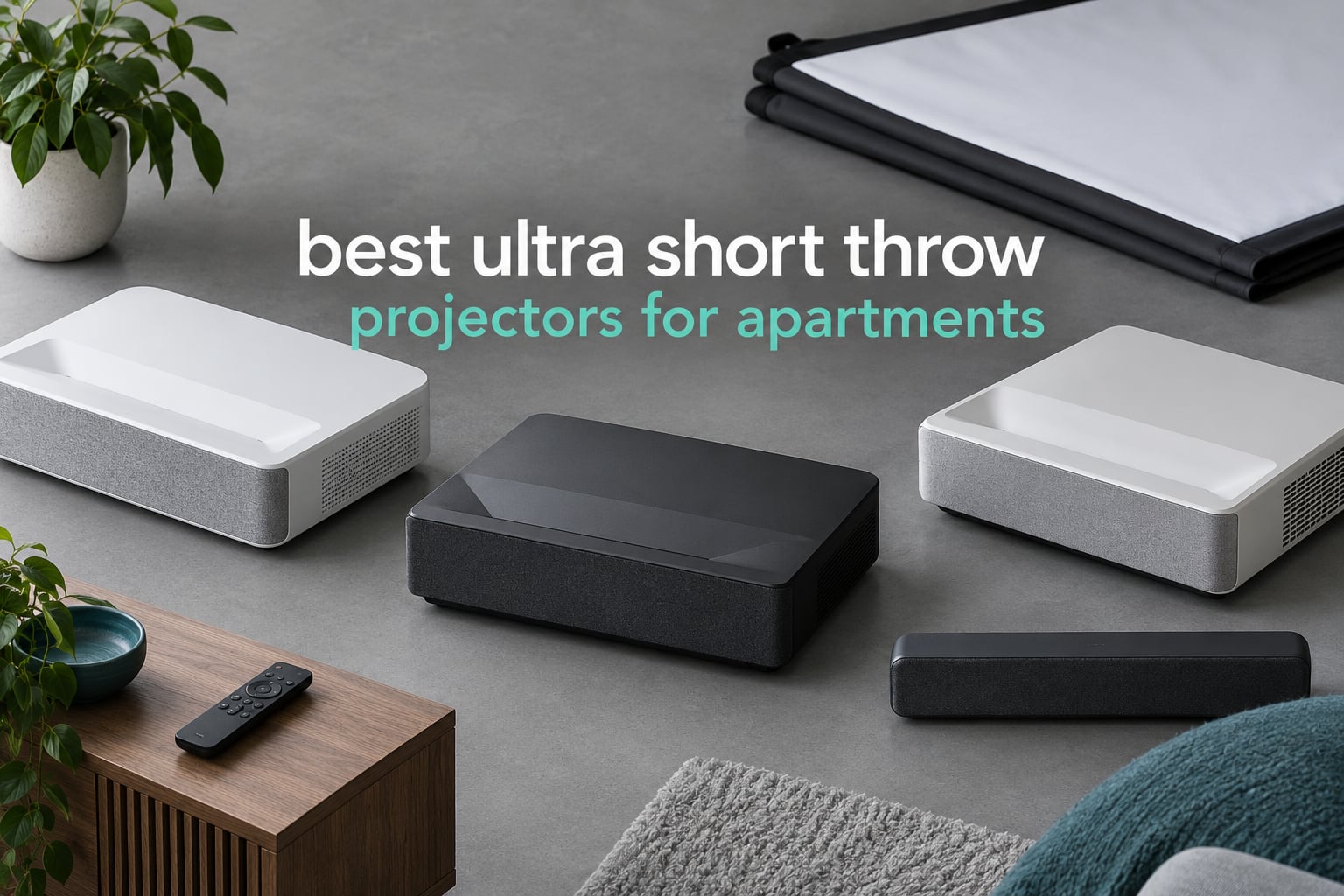 best ultra short throw projectors for apartments