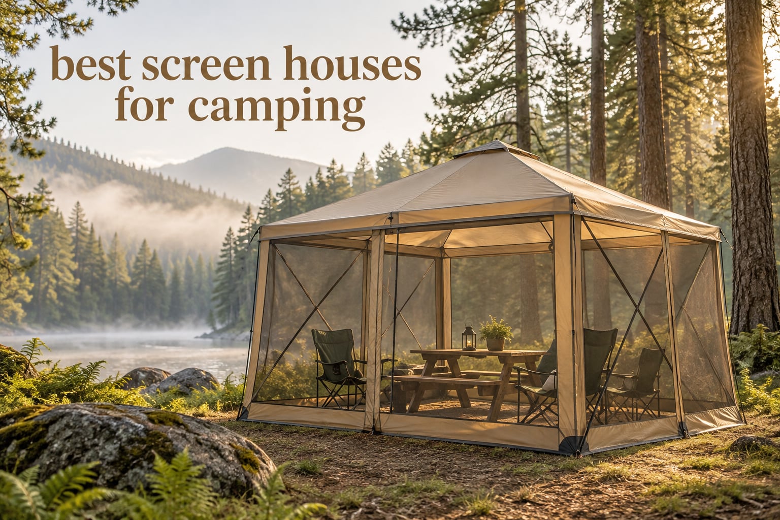 best screen houses for camping
