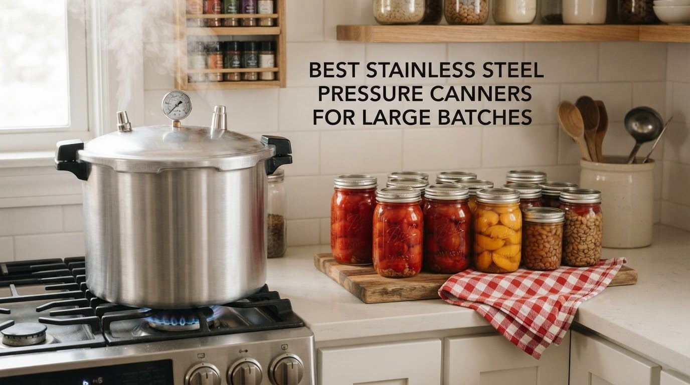 best stainless steel pressure canners for large batches