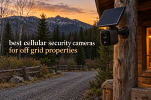 best cellular security cameras for off grid properties