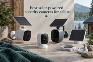 best solar powered security cameras for cabins