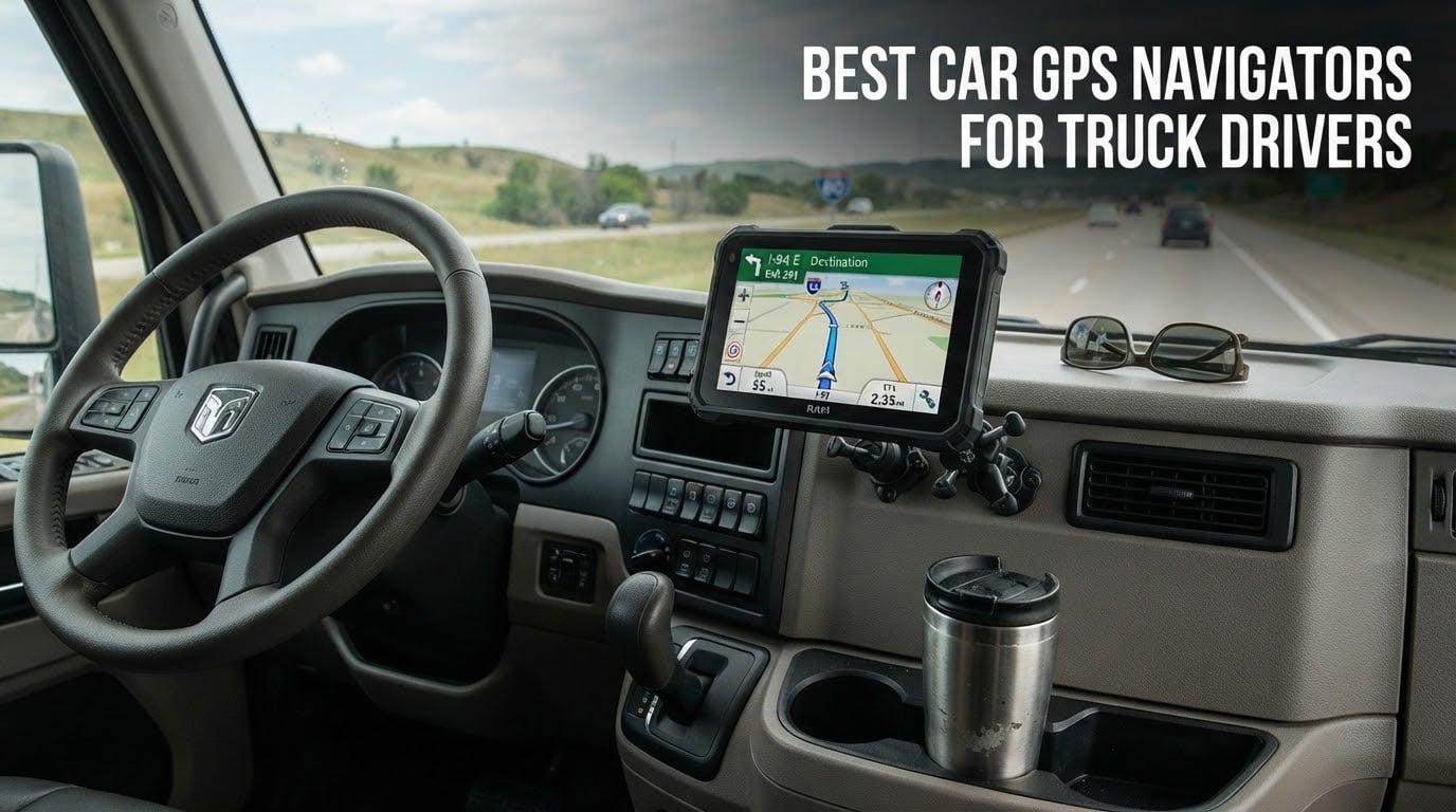best car gps navigators for truck drivers