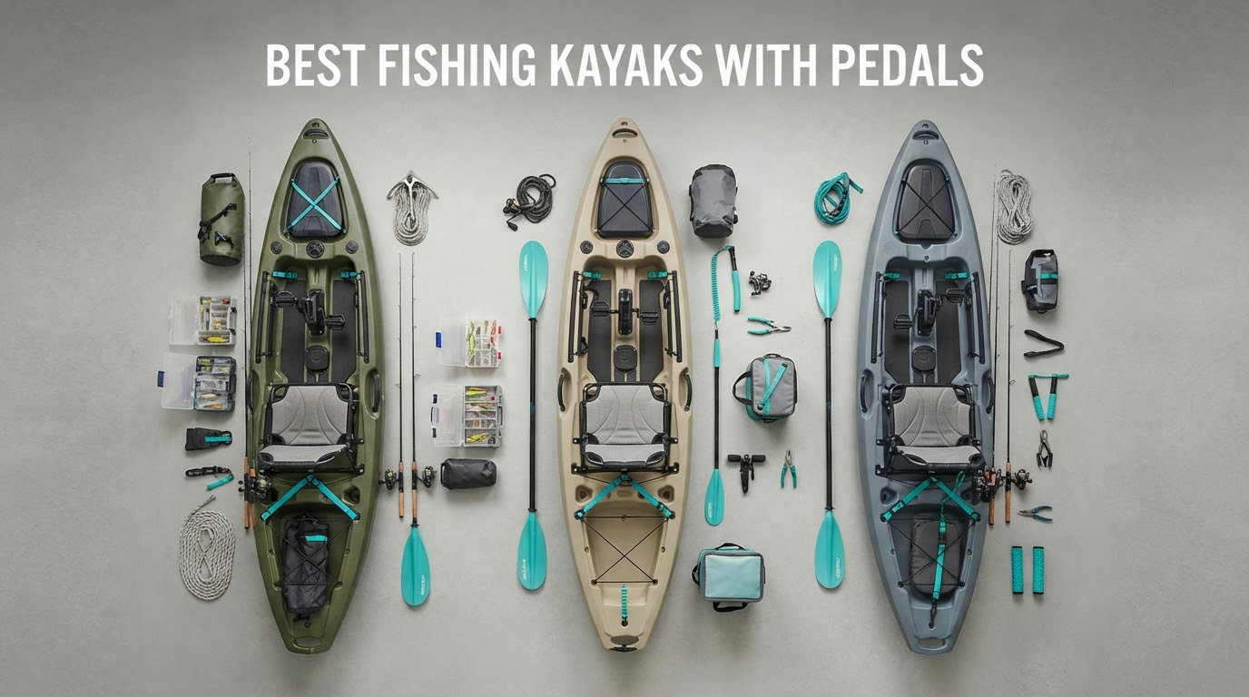 best fishing kayaks with pedals