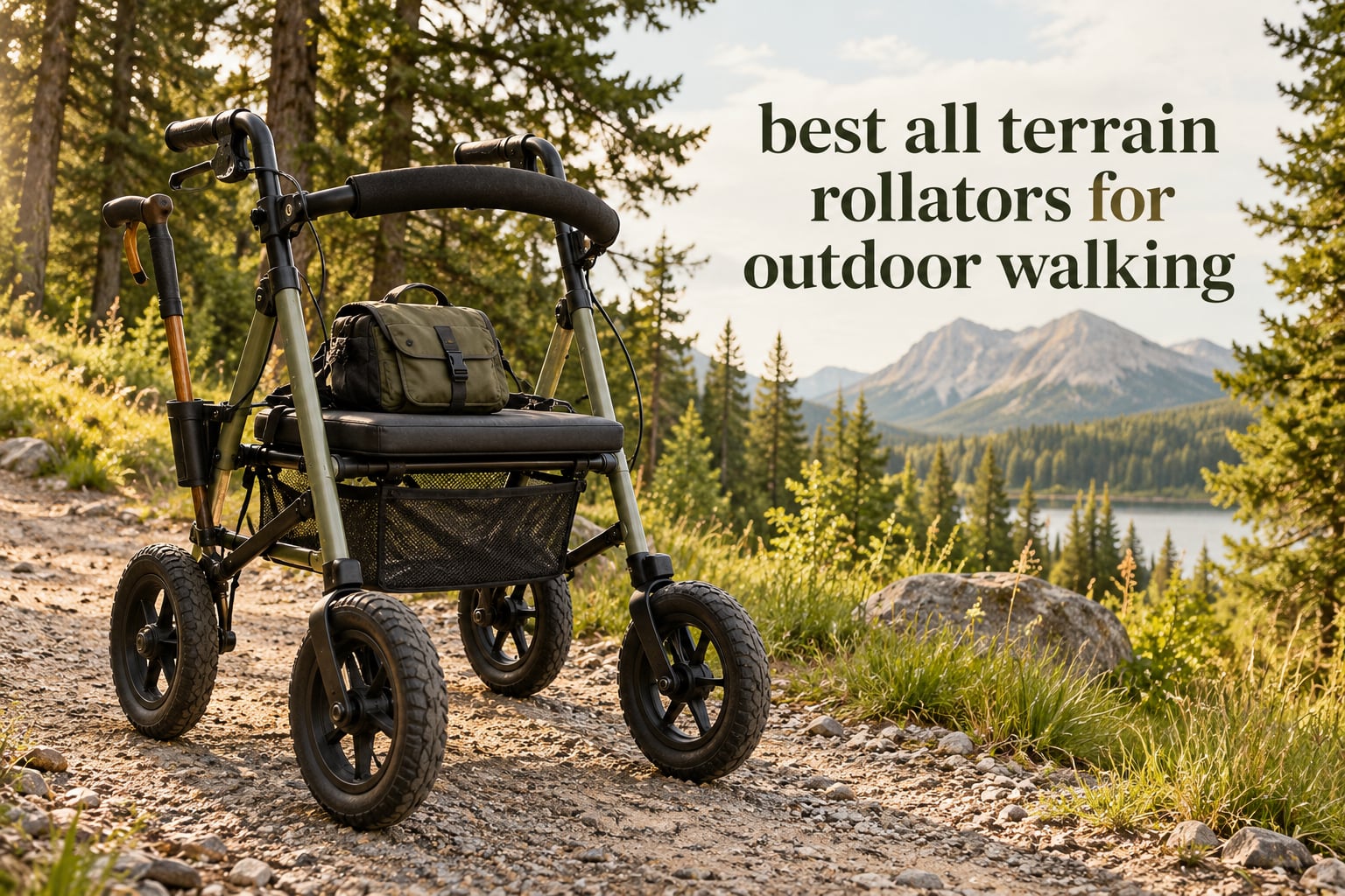 best all terrain rollators for outdoor walking