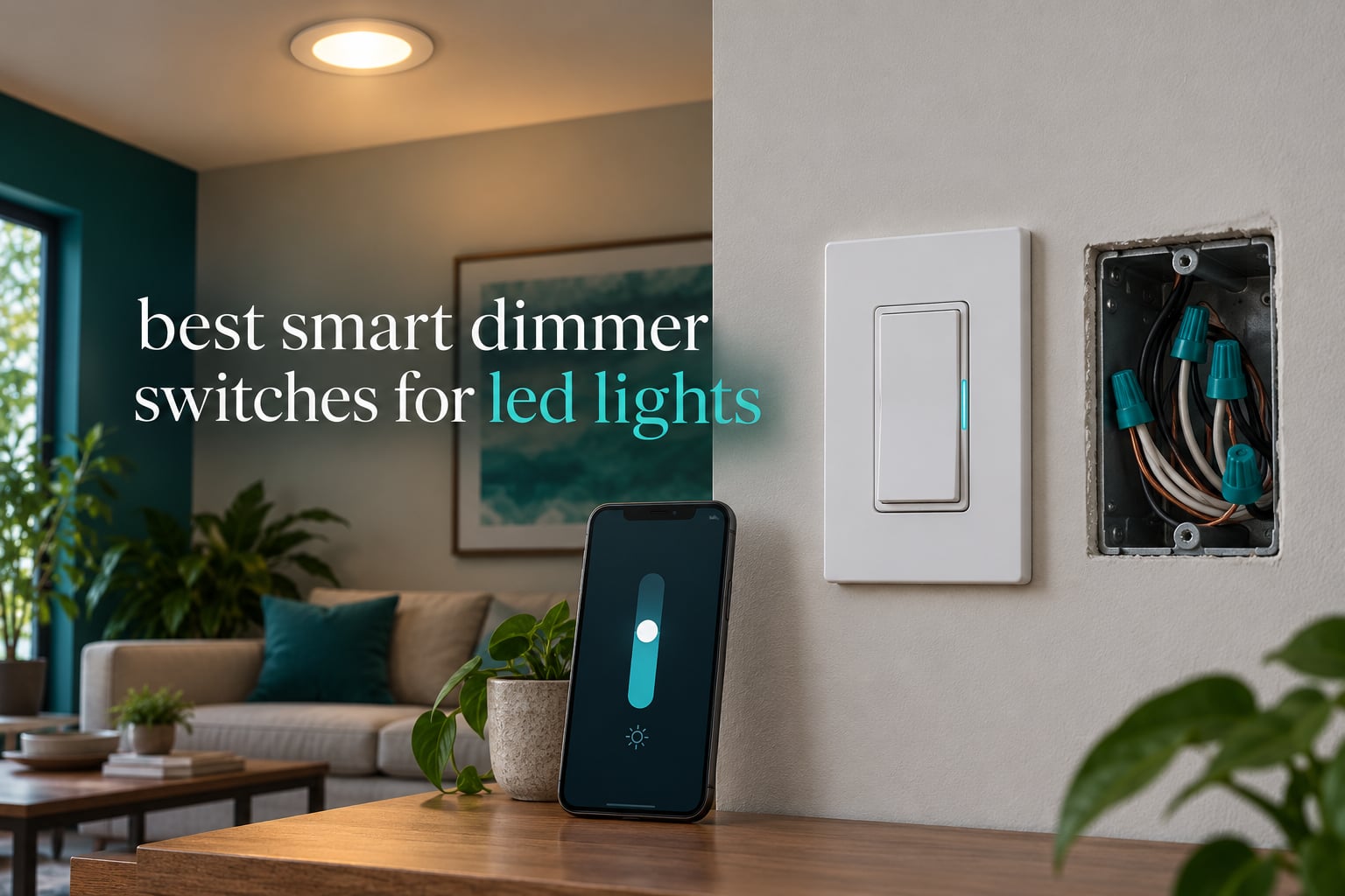 best smart dimmer switches for led lights