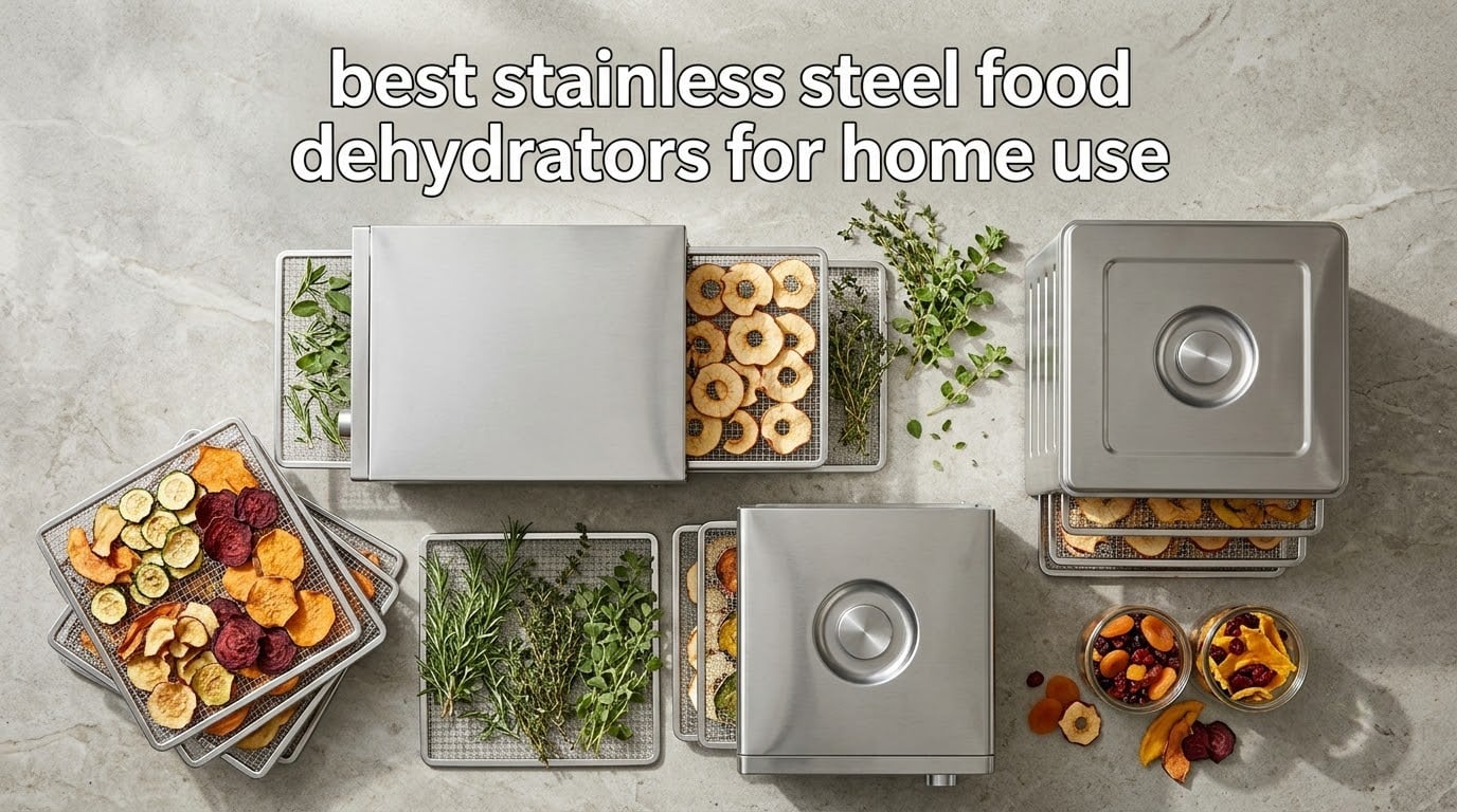 best stainless steel food dehydrators for home use